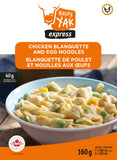 Happy Yak - Chicken Blanquette and Egg Noodles / Blanquette de Poulet et Nouilles Aux Oeufs