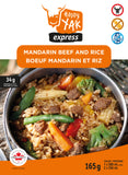 Happy Yak - Mandarin Beef and Rice / Beouf Mandarin et Riz