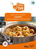 Happy Yak - Rosa with Shrimp Linguini / Linguinis, sauce Rosée et Crevettes