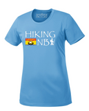 Hiking NB Ladies Performance T-Shirt - Wide Logo