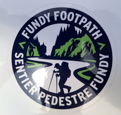 Fundy Footpath Sticker / autocollent Sentier Pedestre Fundy