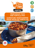 Happy Yak - Taco & Tortilla Vegetarian Mix / Garniture Végétarienne Pour Tacos ou Tortillas