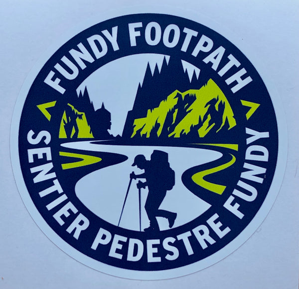 4” Fundy Footpath Sticker / autocollent Sentier Pedestre Fundy ...